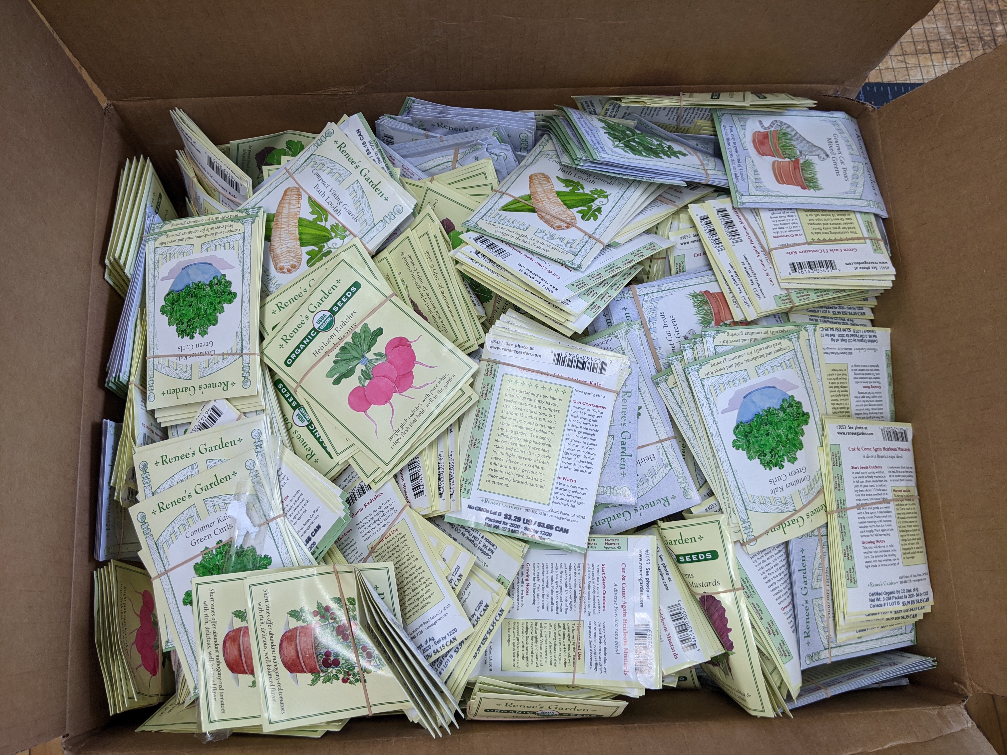 Seeds to sort